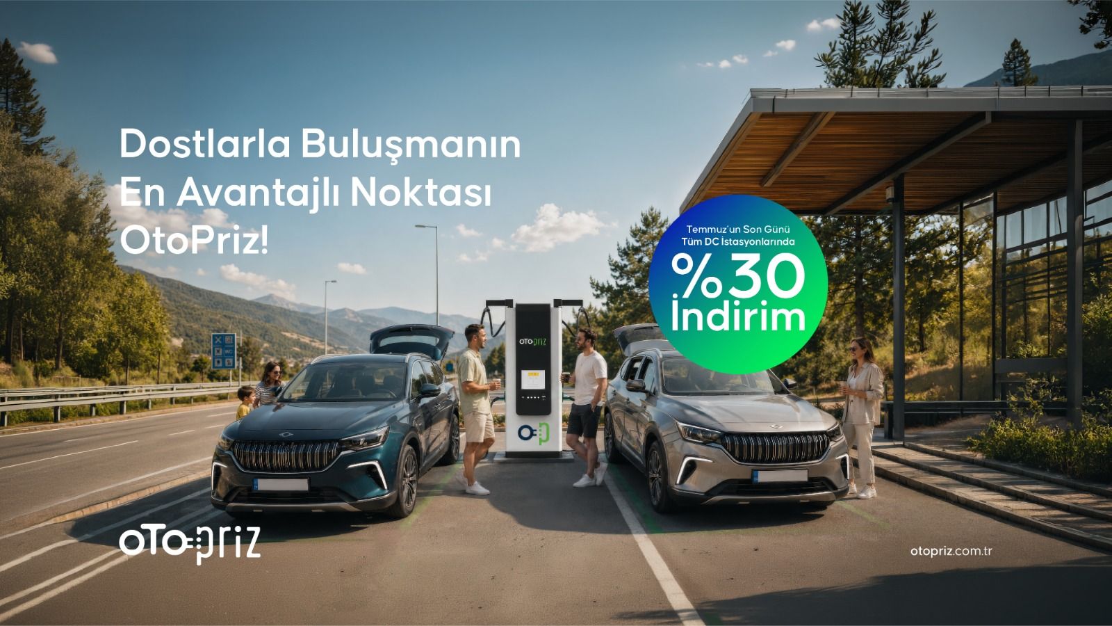 Ayın Otopriz Günü: her ayın son günü DC şarjda %30 indirim