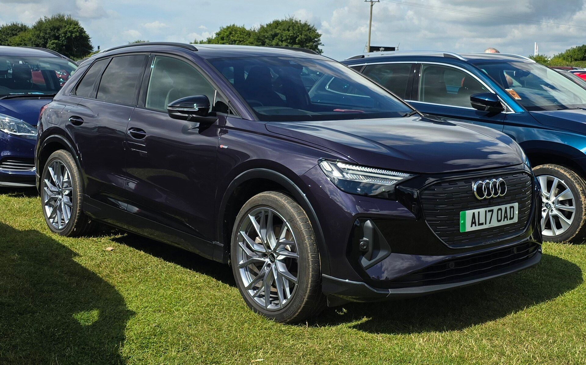 Audi Q4 e-tron, ön çapraz görünüm