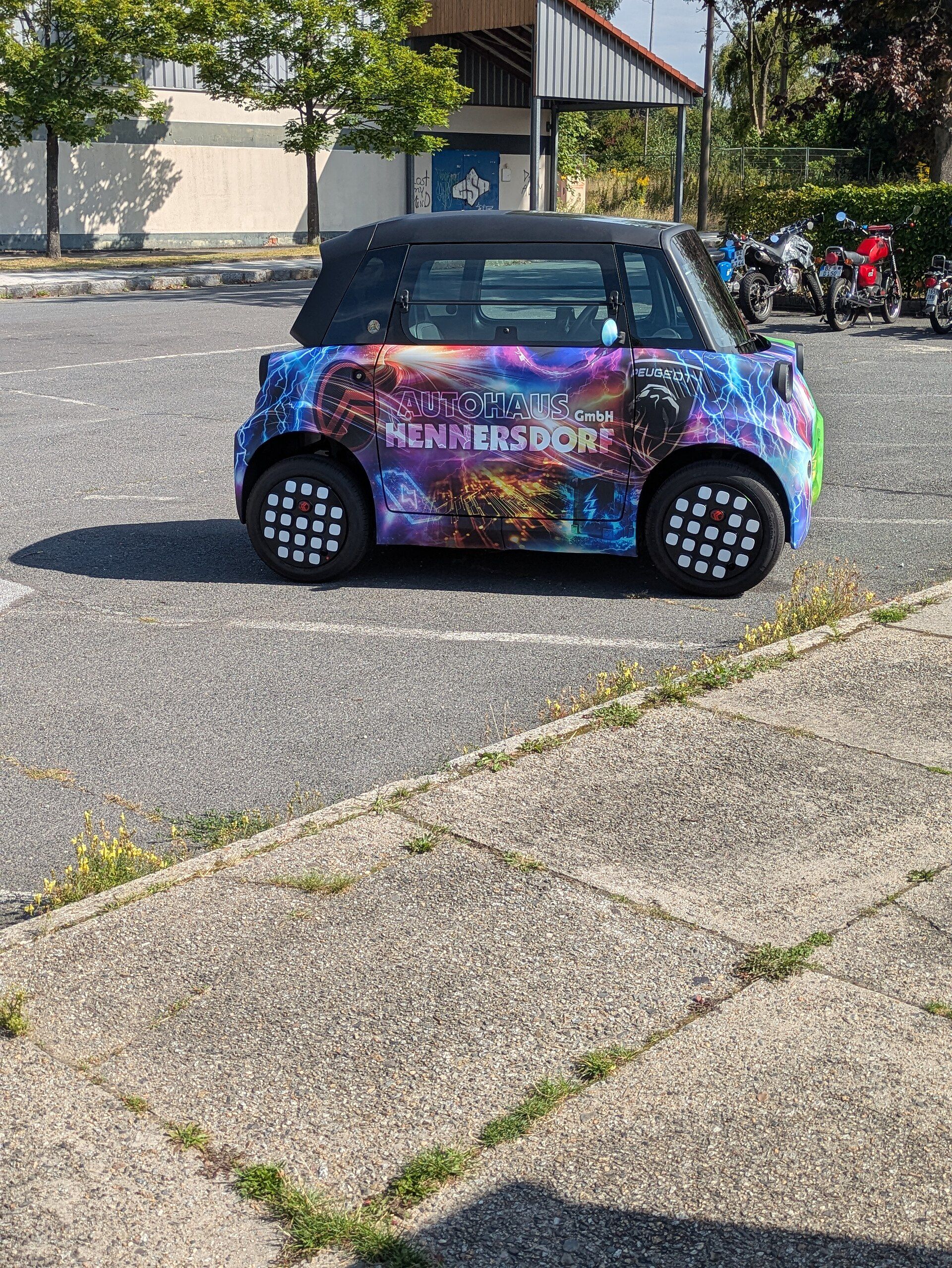 Yenilenmiş Citroën Ami (2025), yan görünüm