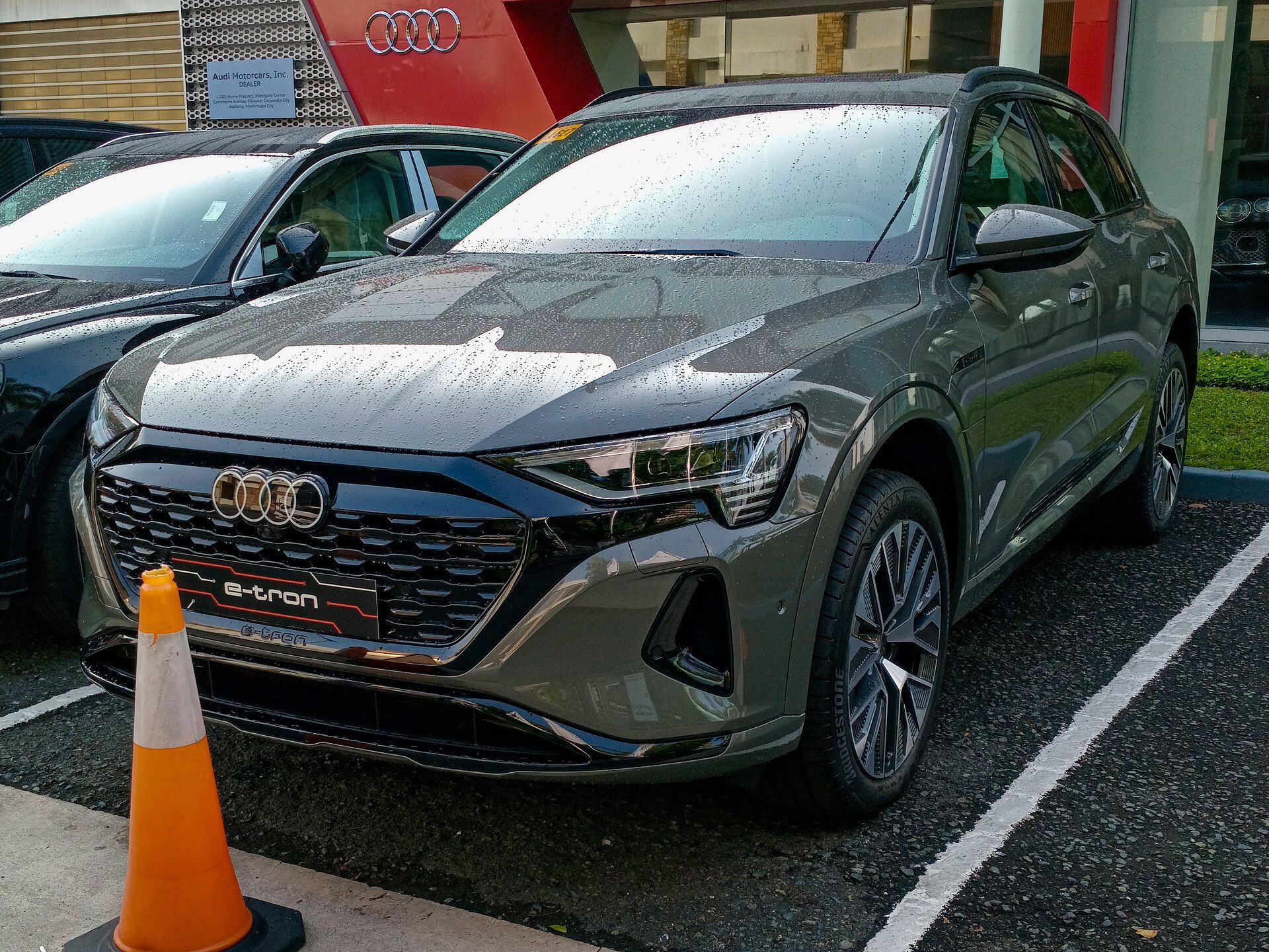 Audi Q8 e-tron (facelift), ön çapraz görünüm