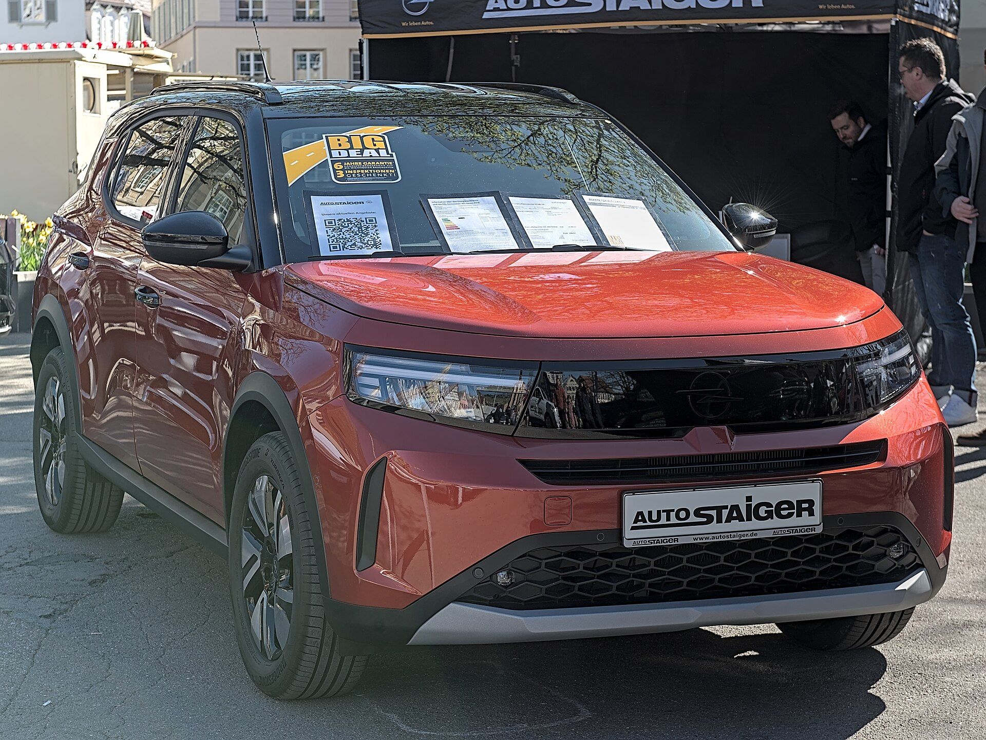 Opel Frontera Electric, arka görünüm