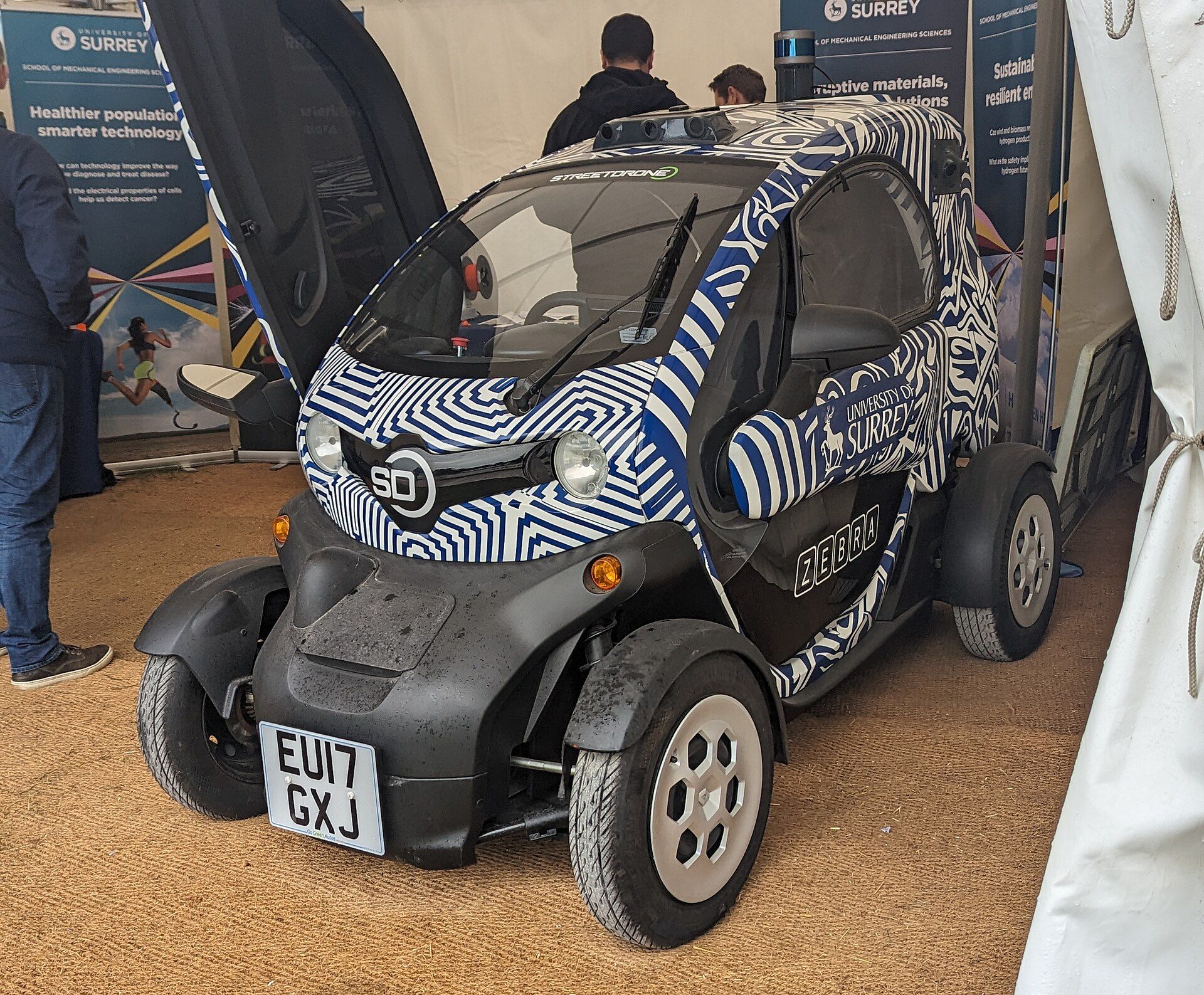 Renault Twizy Expression, ön çapraz görünüm