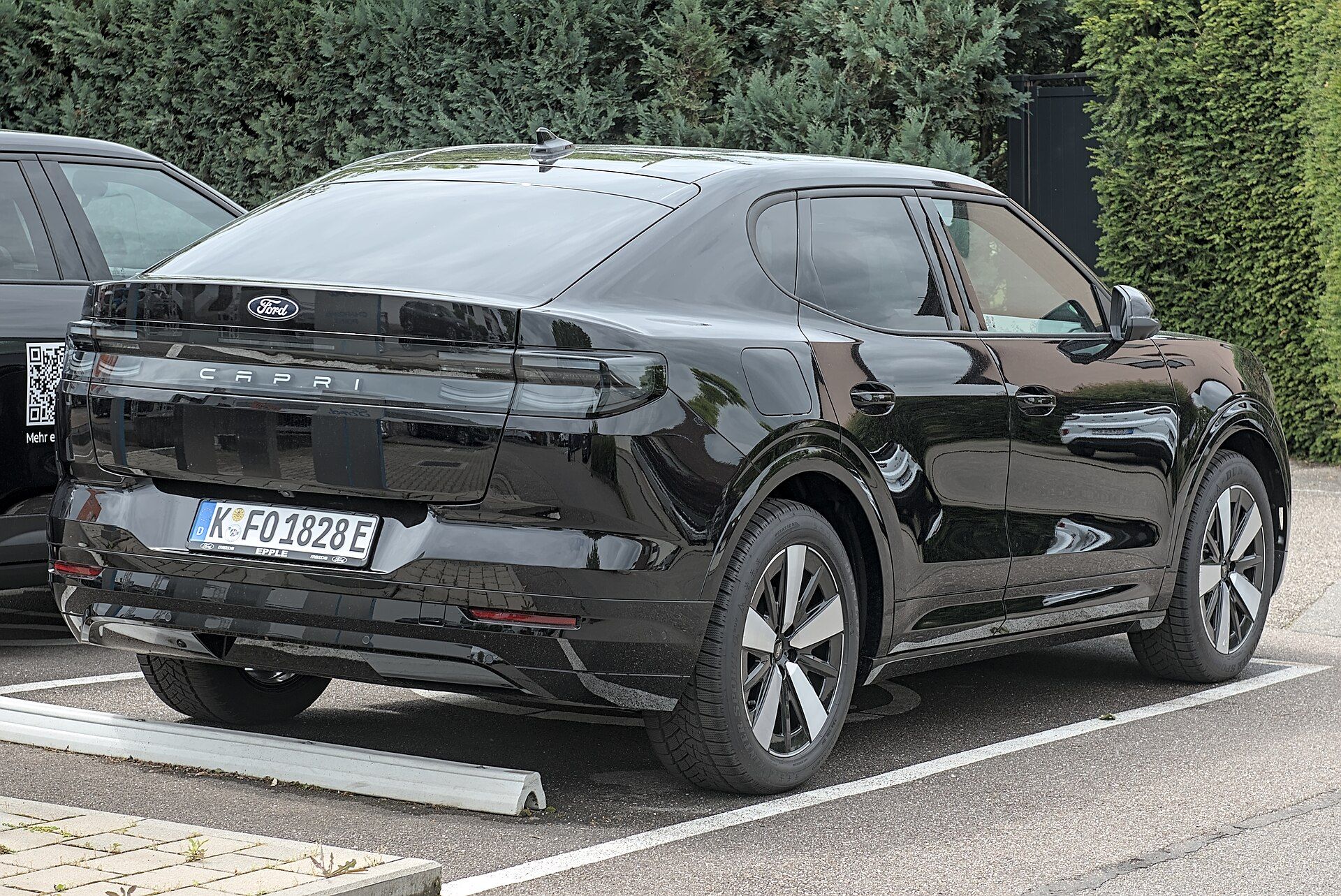 Ford Capri (2024, elektrikli), ön çapraz görünüm