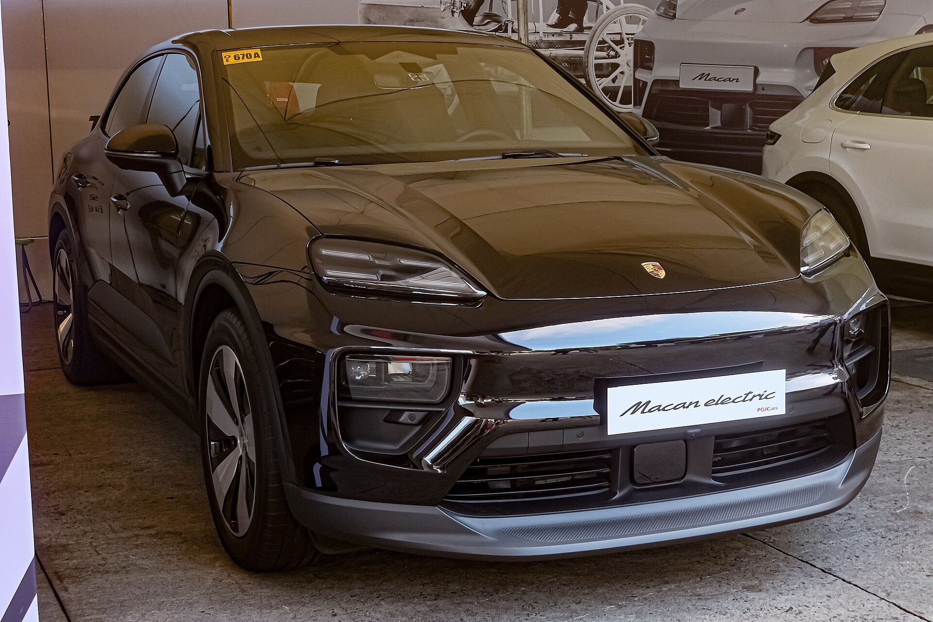 Porsche Macan Electric, dış mekân görünümü