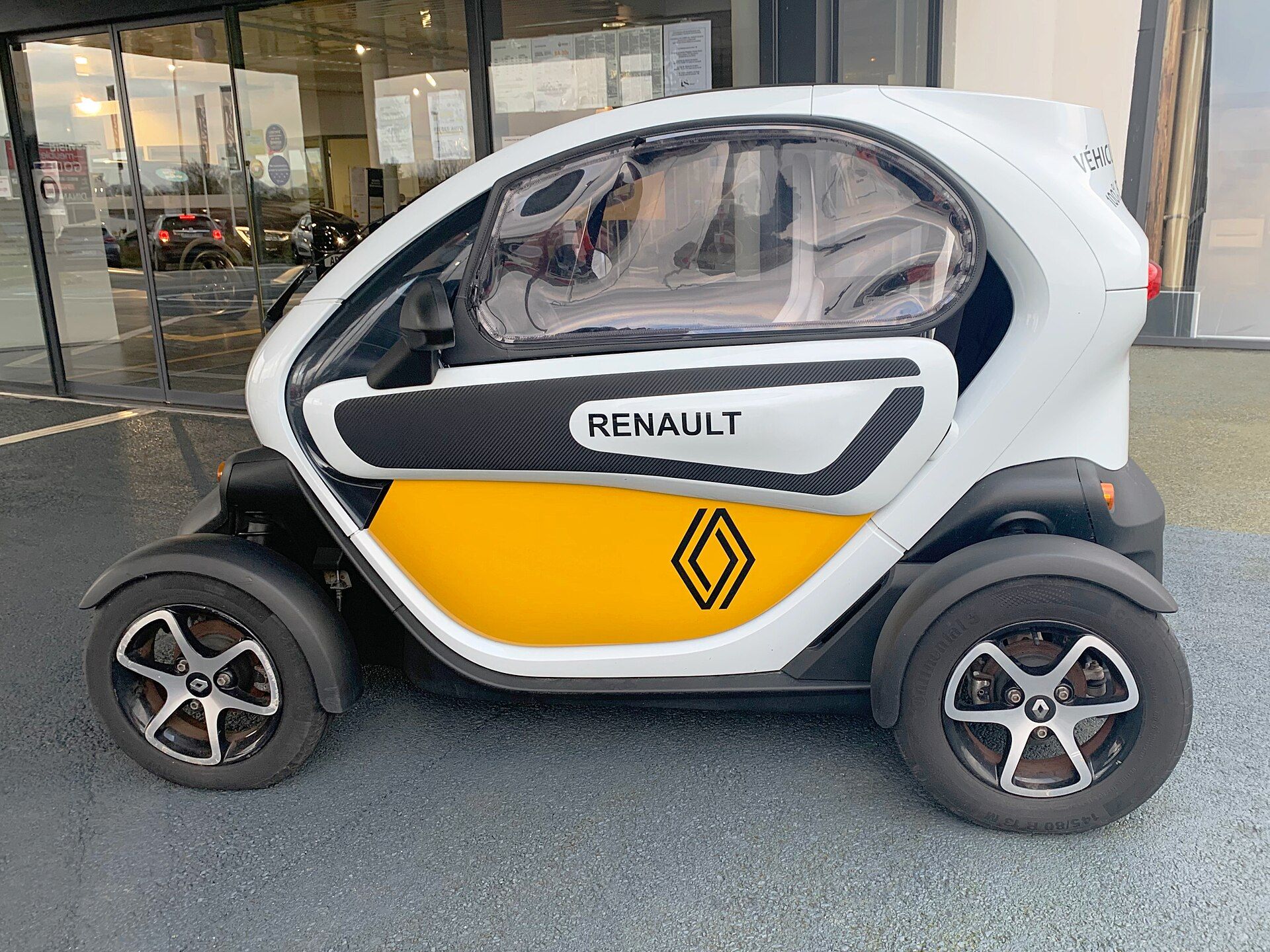 Renault Twizy, sol yan görünüm