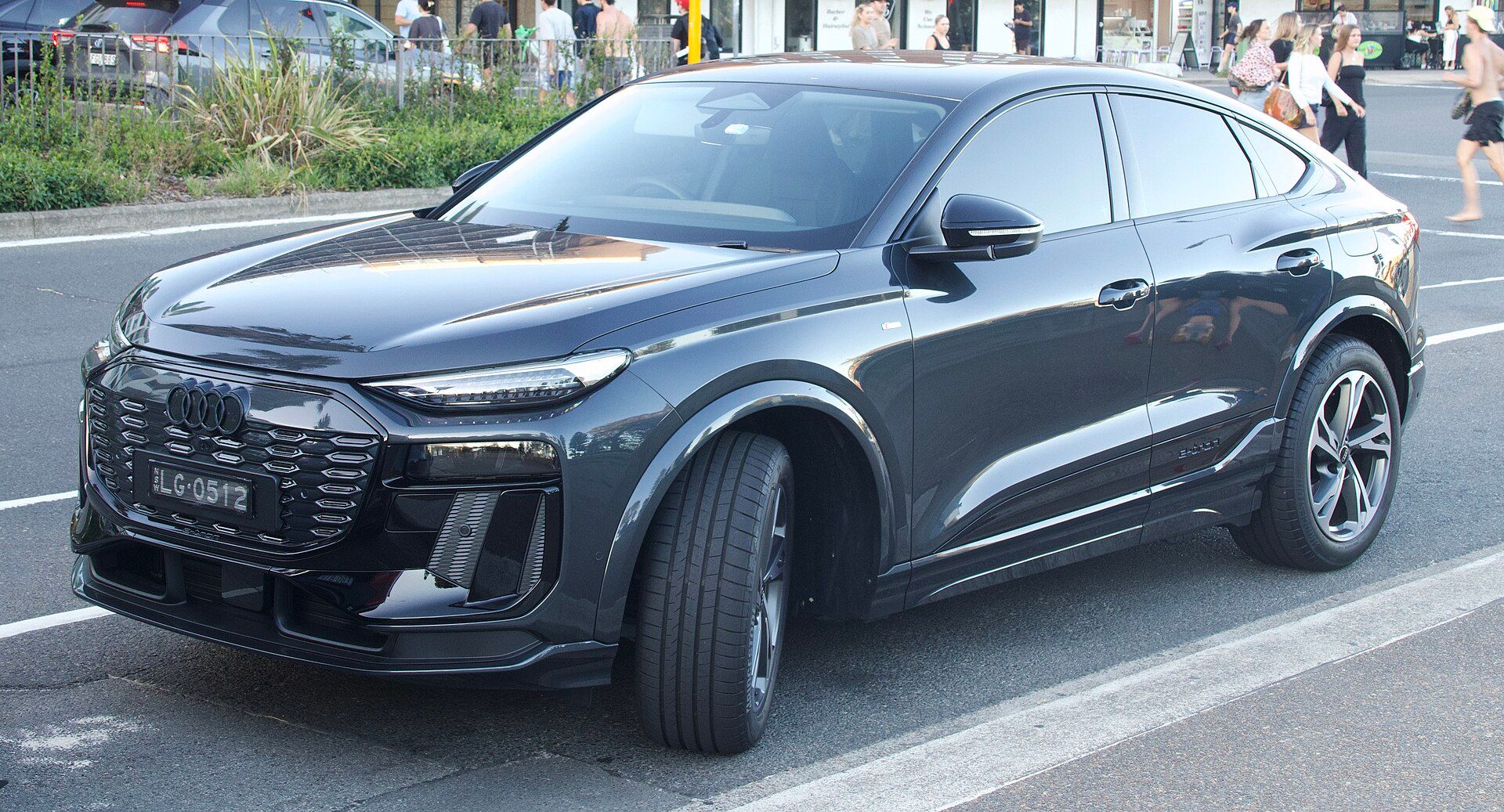 Audi Q6 e-tron Sportback, ön görünüm