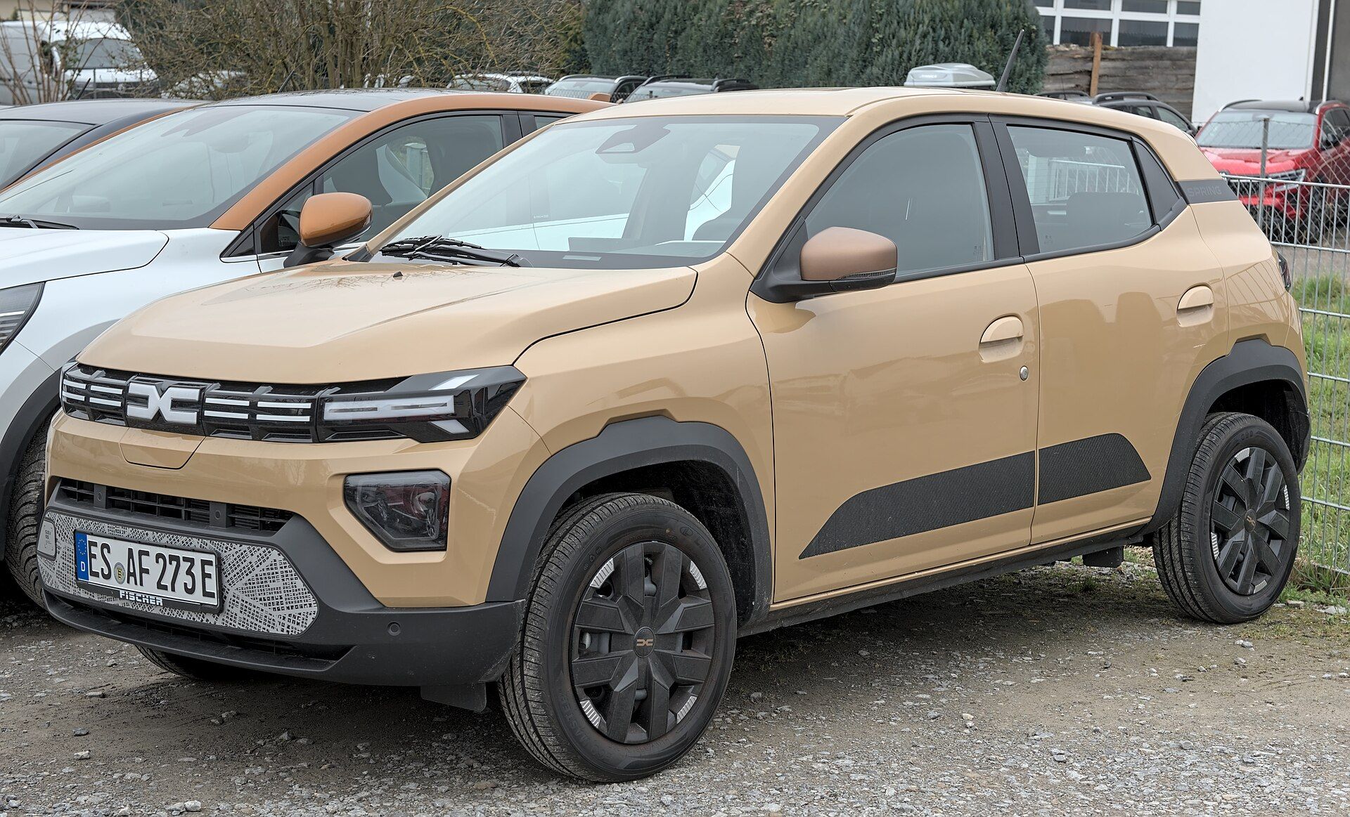 Dacia Spring Extreme, arka görünüm