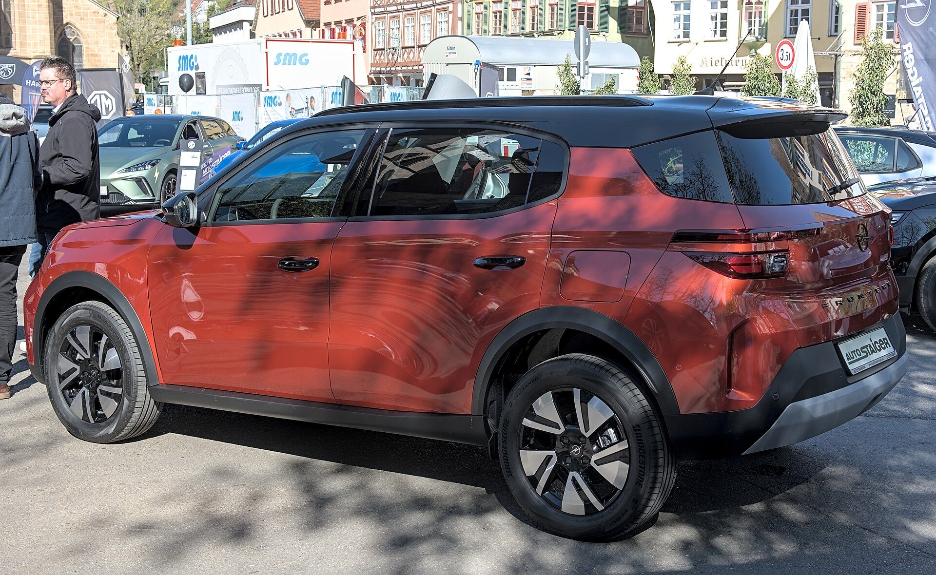 Opel Frontera Electric, ön çapraz görünüm