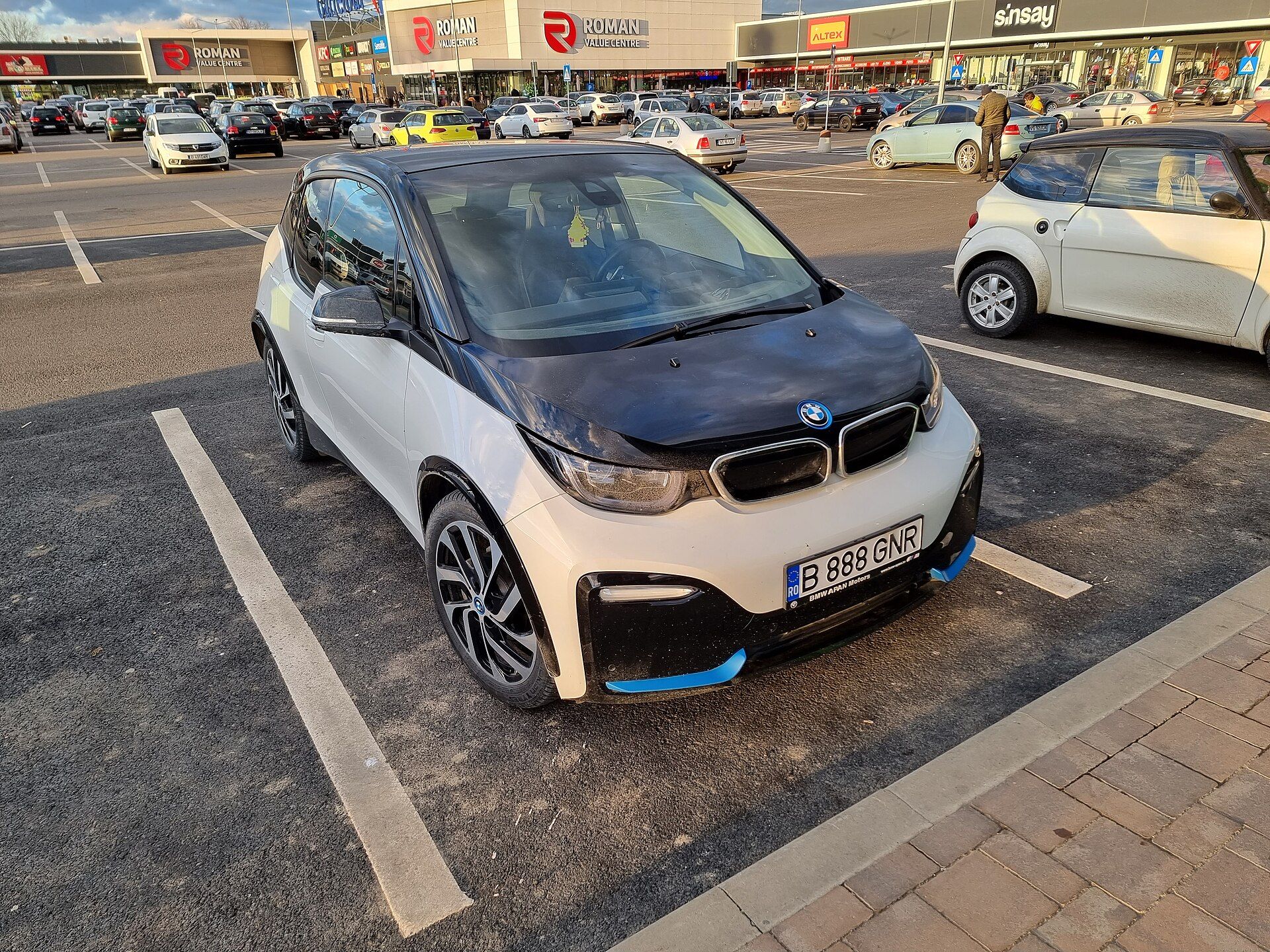 BMW i3, ön çapraz görünüm