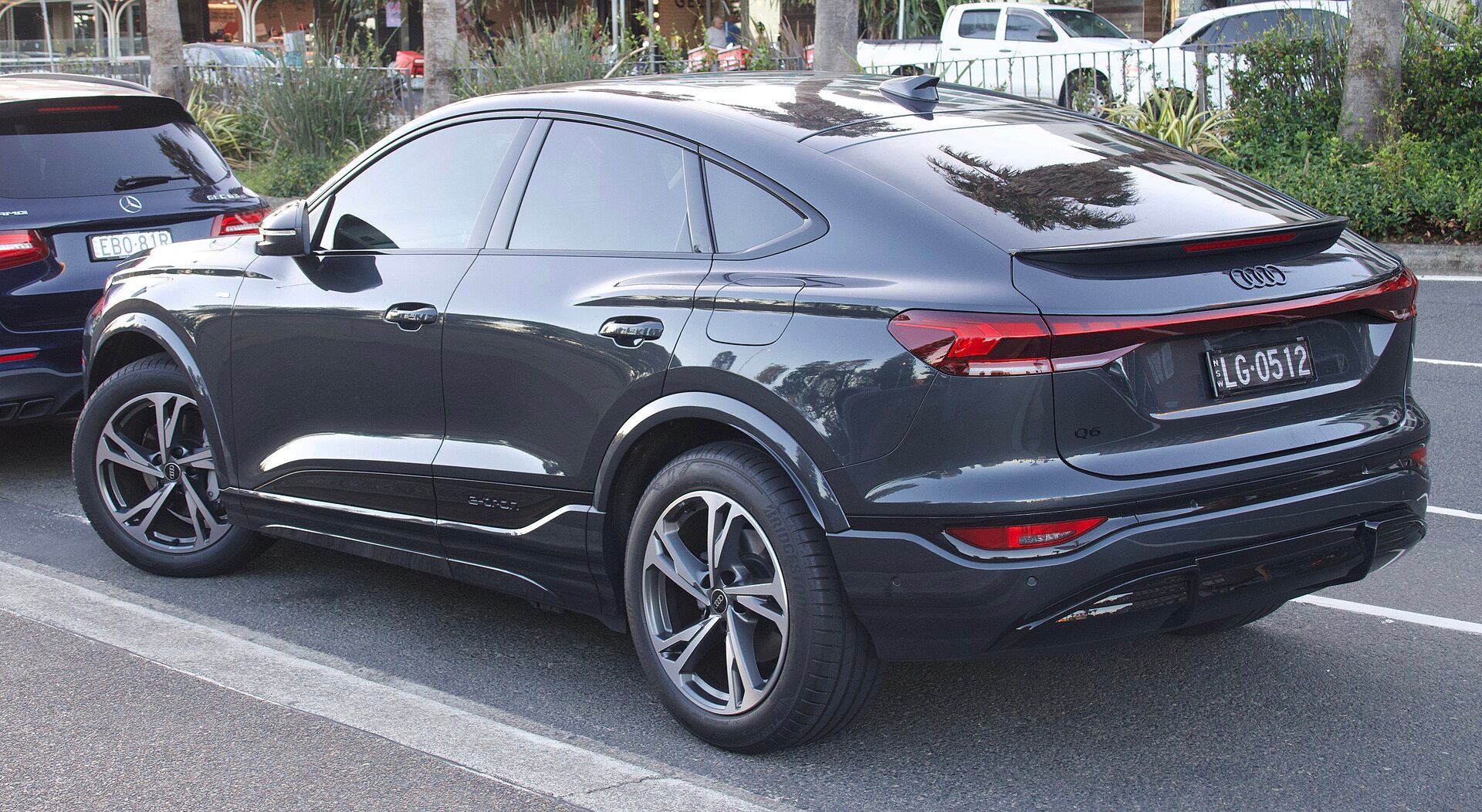 Audi Q6 e-tron Sportback, arka görünüm