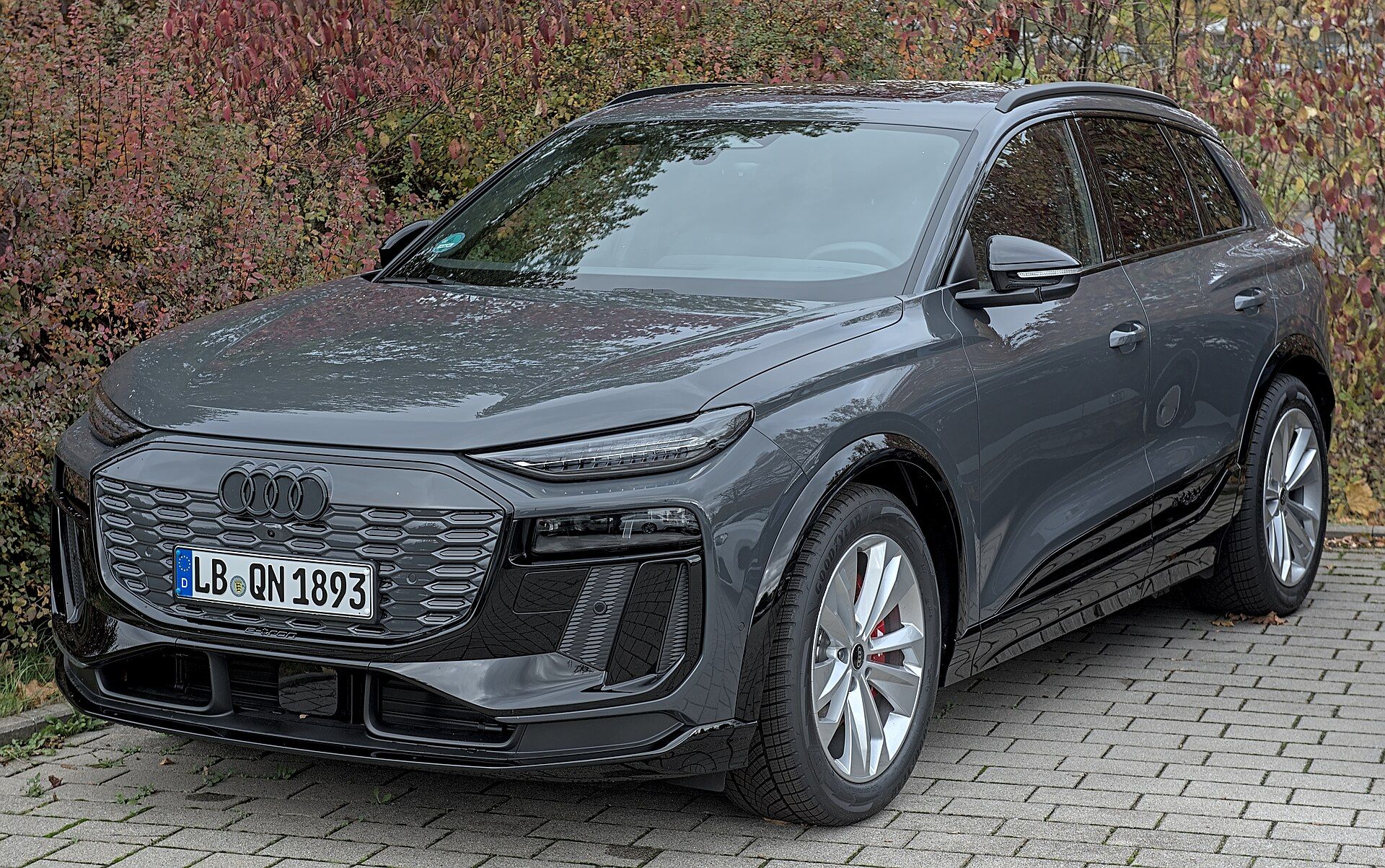 Audi Q6 e-tron, arka çapraz görünüm