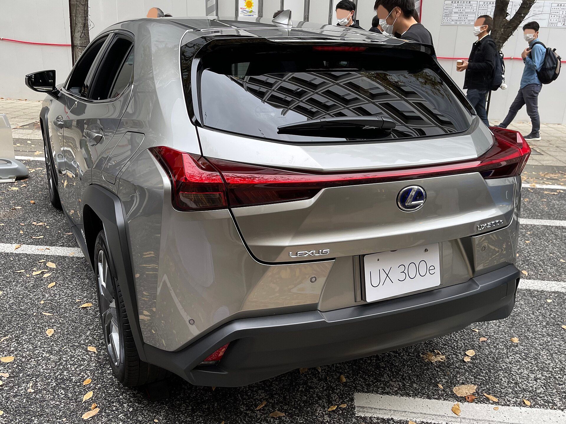 Lexus UX 300e, arka çapraz görünüm