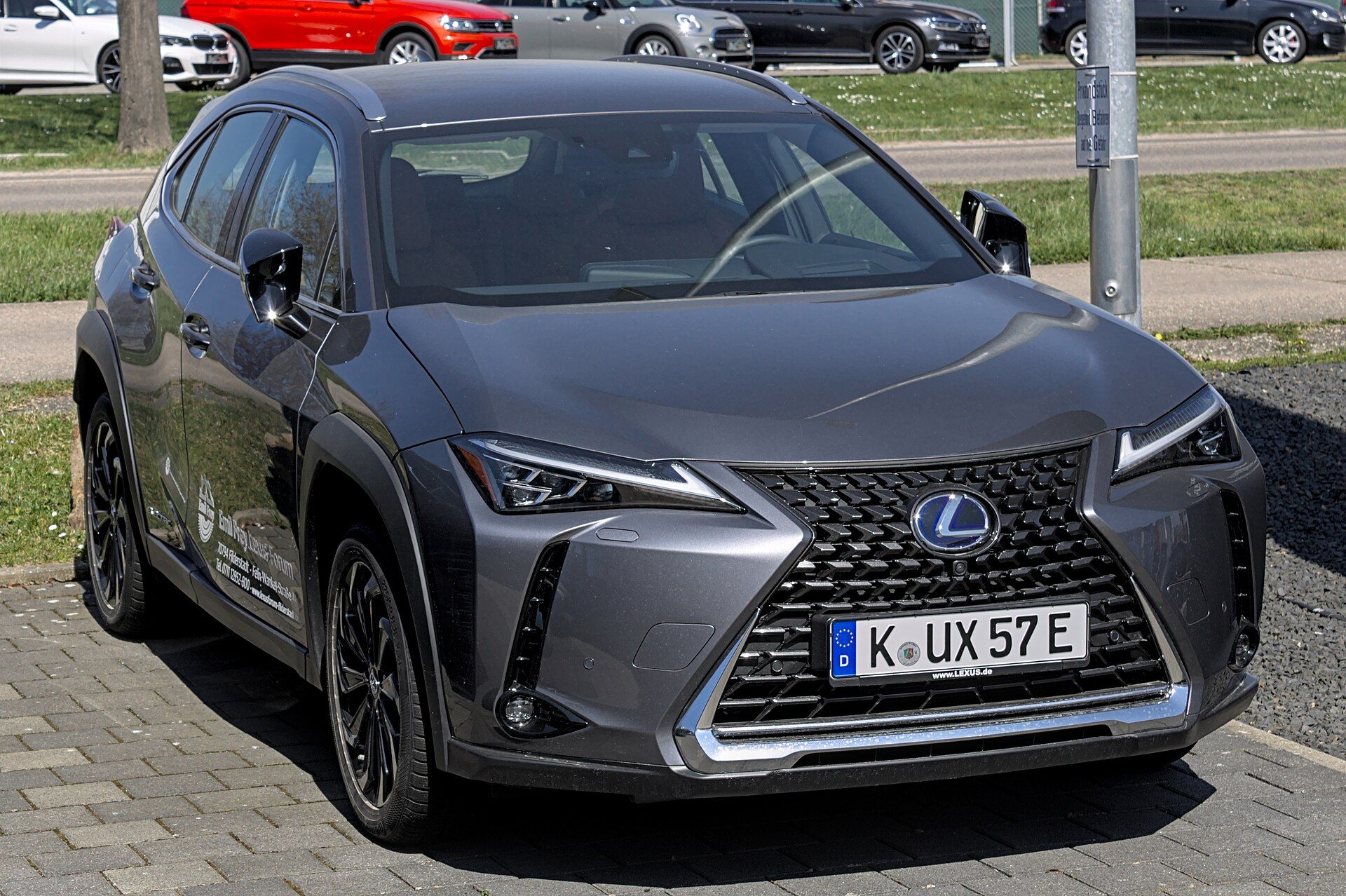 Lexus UX 300e, yan görünüm